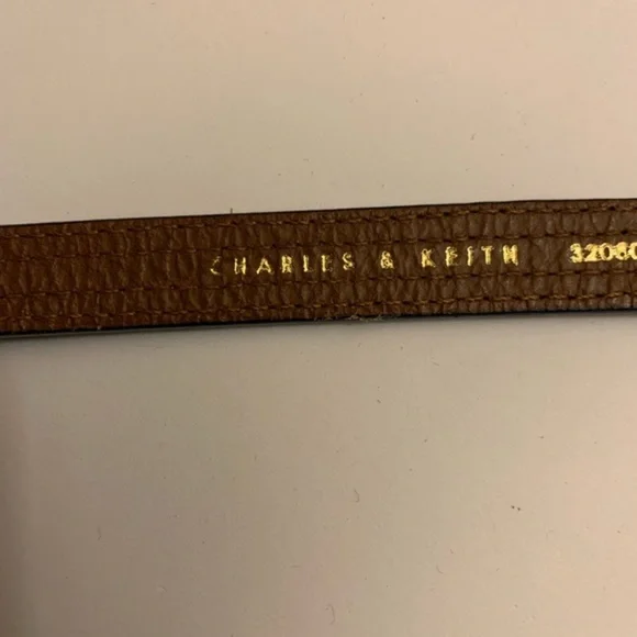 Charles and Keith purple and green belt size small - Picture 4 of 6
